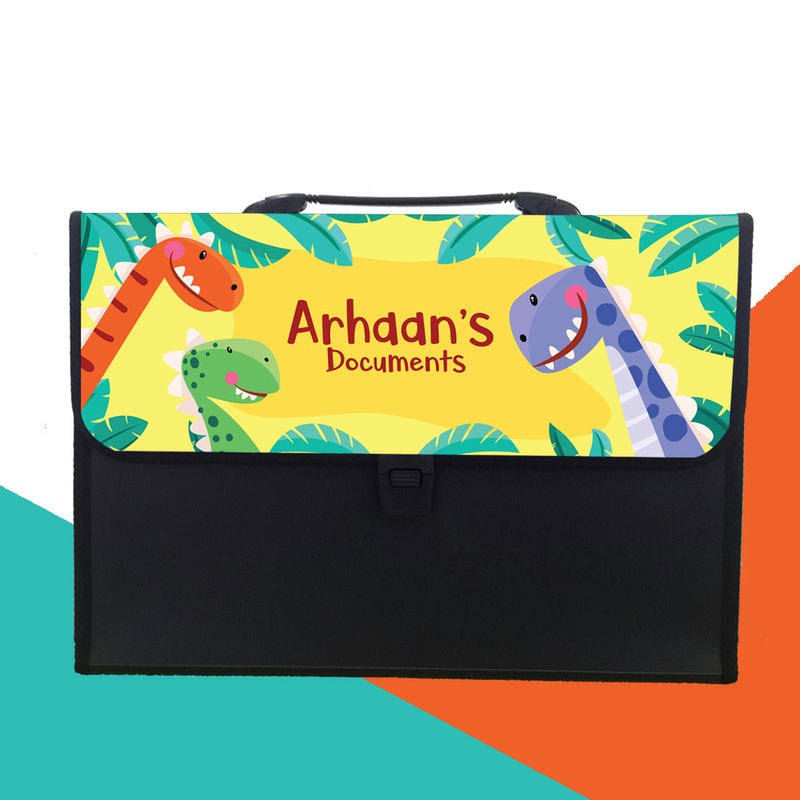 Personalised Folder – Dinosaurs