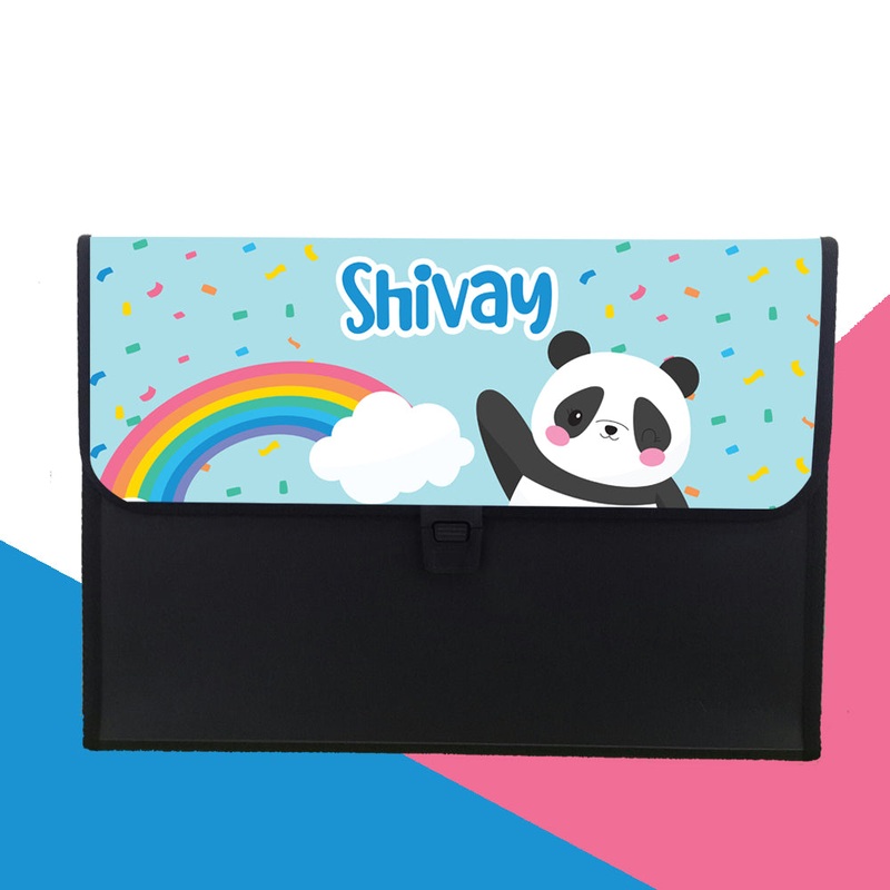 Personalised Folder – Happy Panda