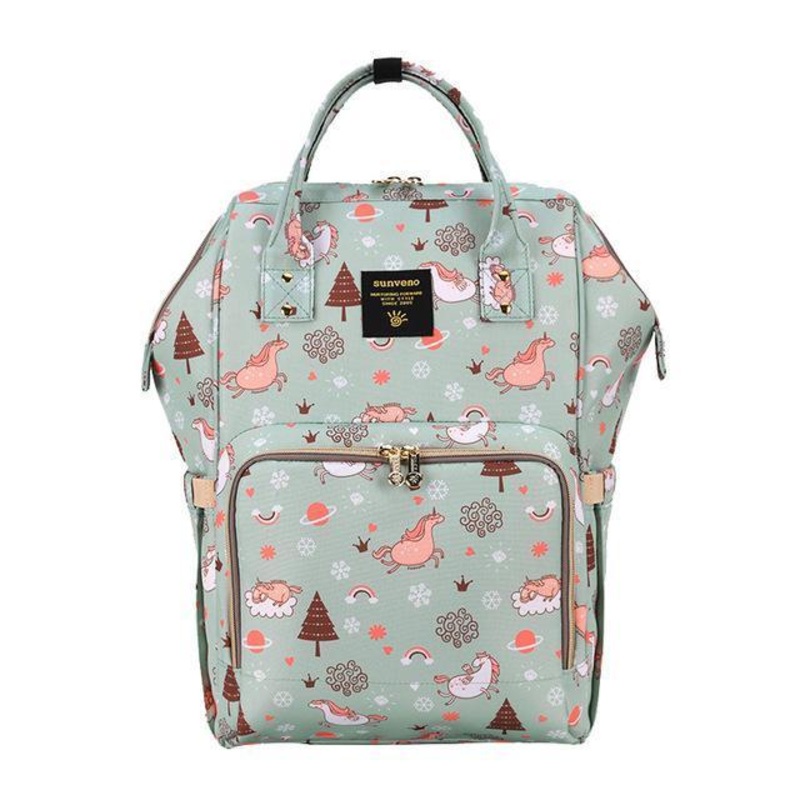 Abracadabra Printed Diaper Bag – Unicorn