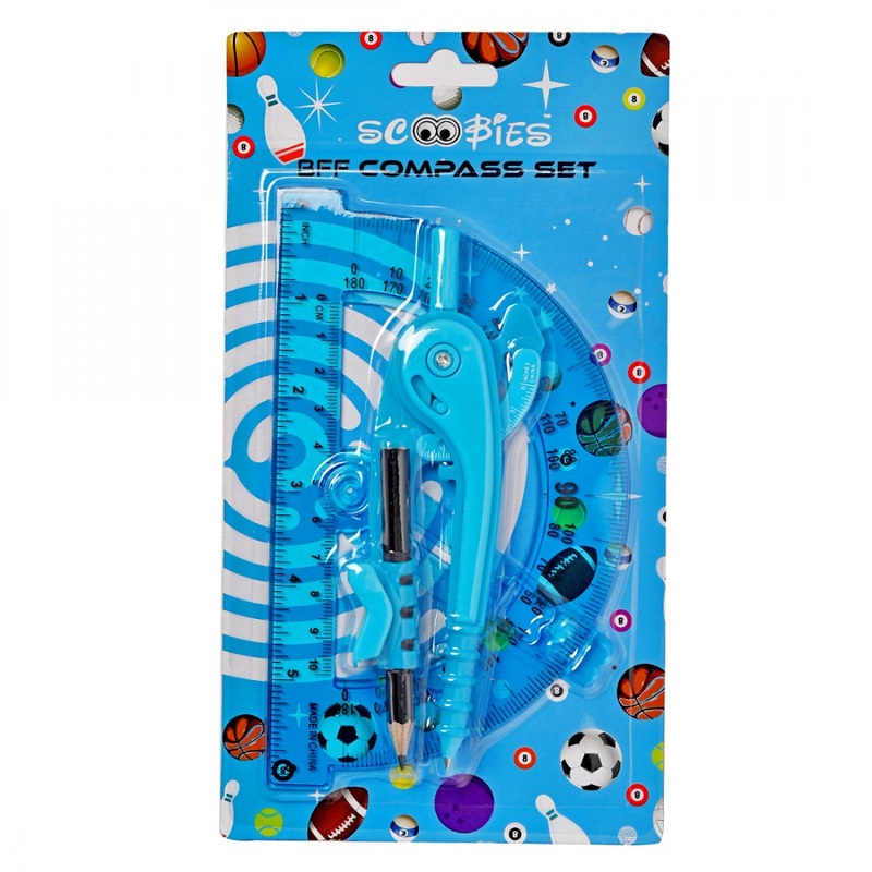 Bff Compass And Protractor Set – Blue