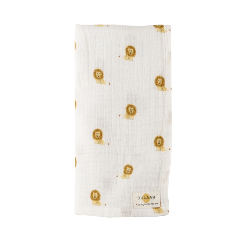 Dulaar Organic Muslin Swaddle – Just Lion Around
