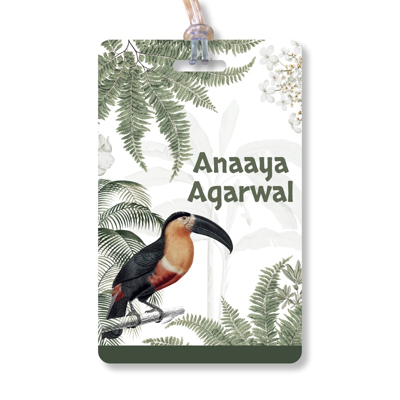 Luggage Tags – Jungle Safari- Set of2