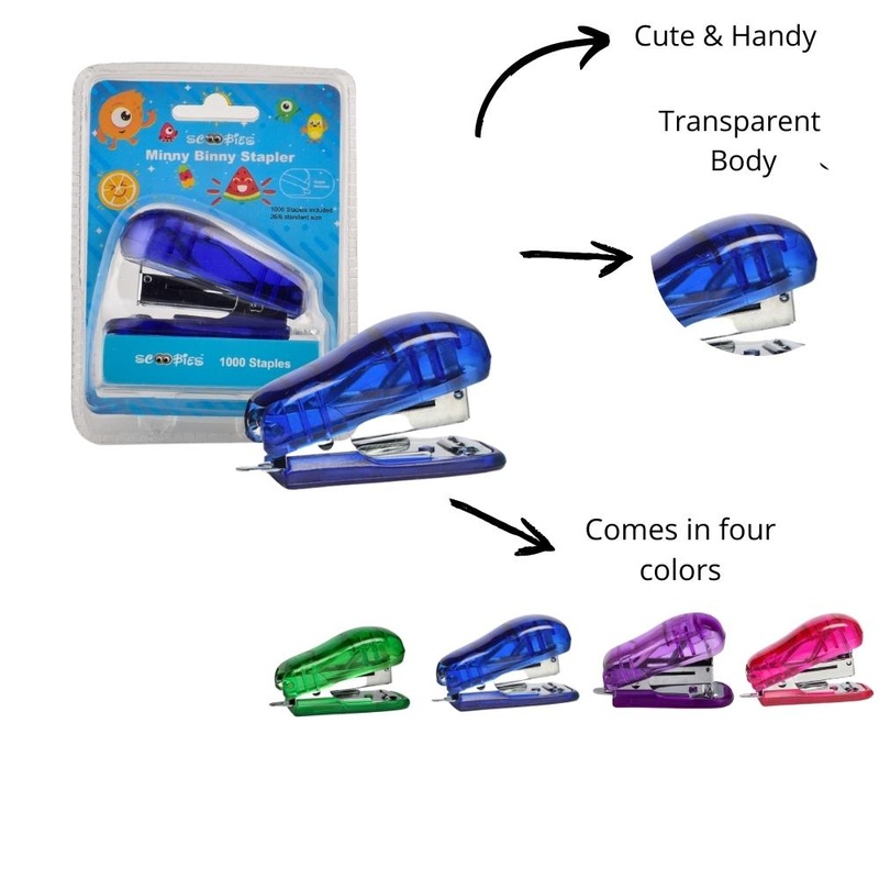 Minny Binny Stapler – Blue