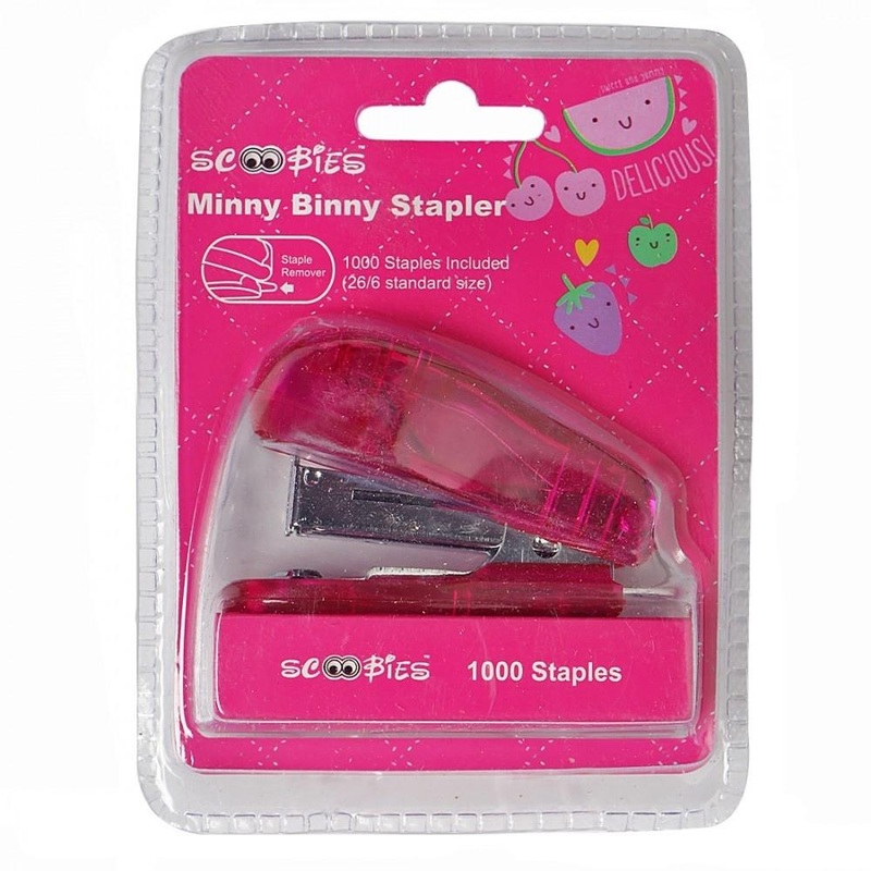 Minny Binny Stapler – Pink