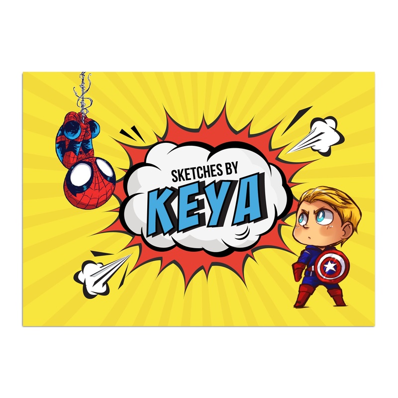 Personalised Sketch Book – Superhero