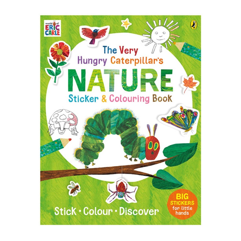 The Very Hungry Caterpillar’s Nature Sticker And Coloring Book