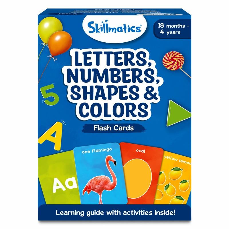 Flash Cards – Letters, Numbers, Shapes and Colors