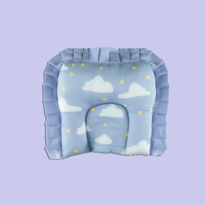 Tiny Snooze Organic U-Pillow- Clouds