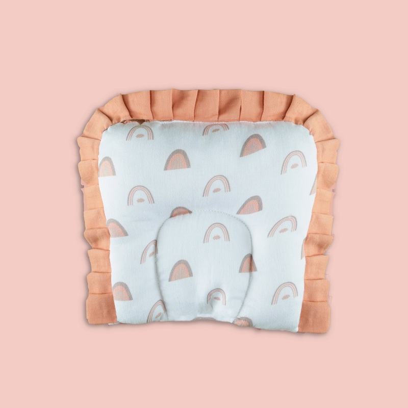Tiny Snooze Organic U-Pillow- Rainbows
