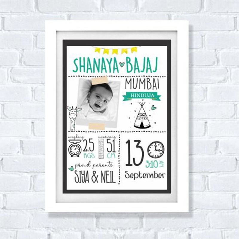 Birth Statistics Frame – Tribal