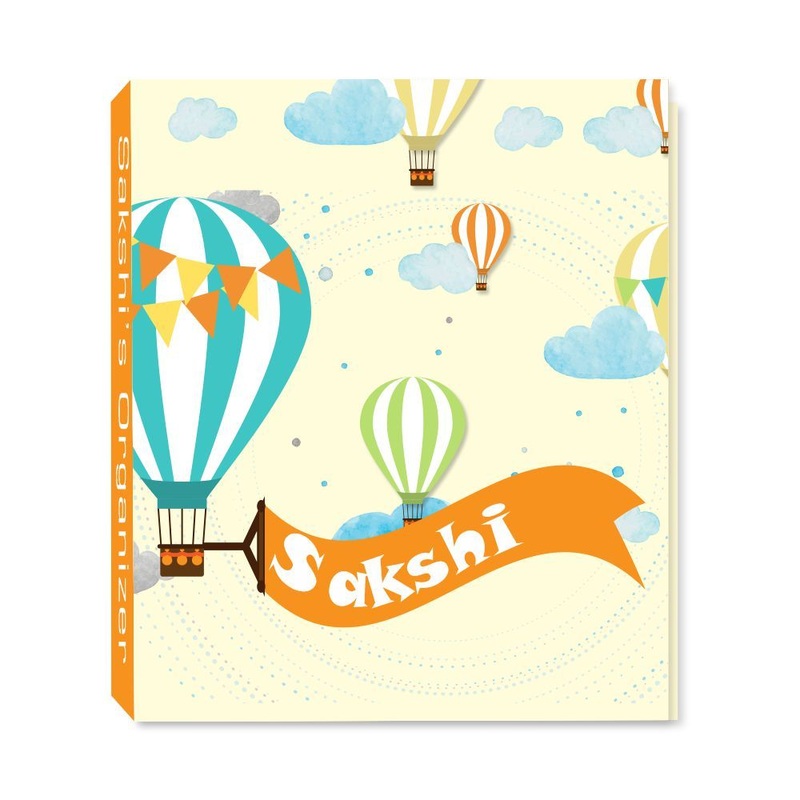 Box File – Bunting Balloons