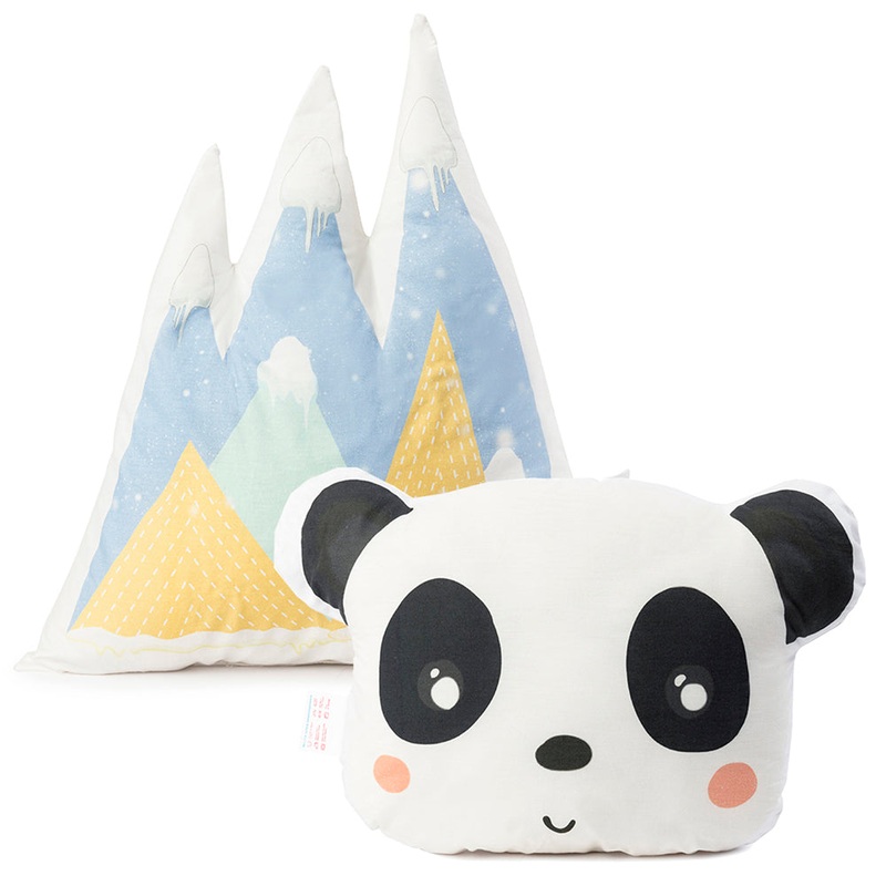 Fancy Fluff Set of 2 Shape Cushions   Animal Planet