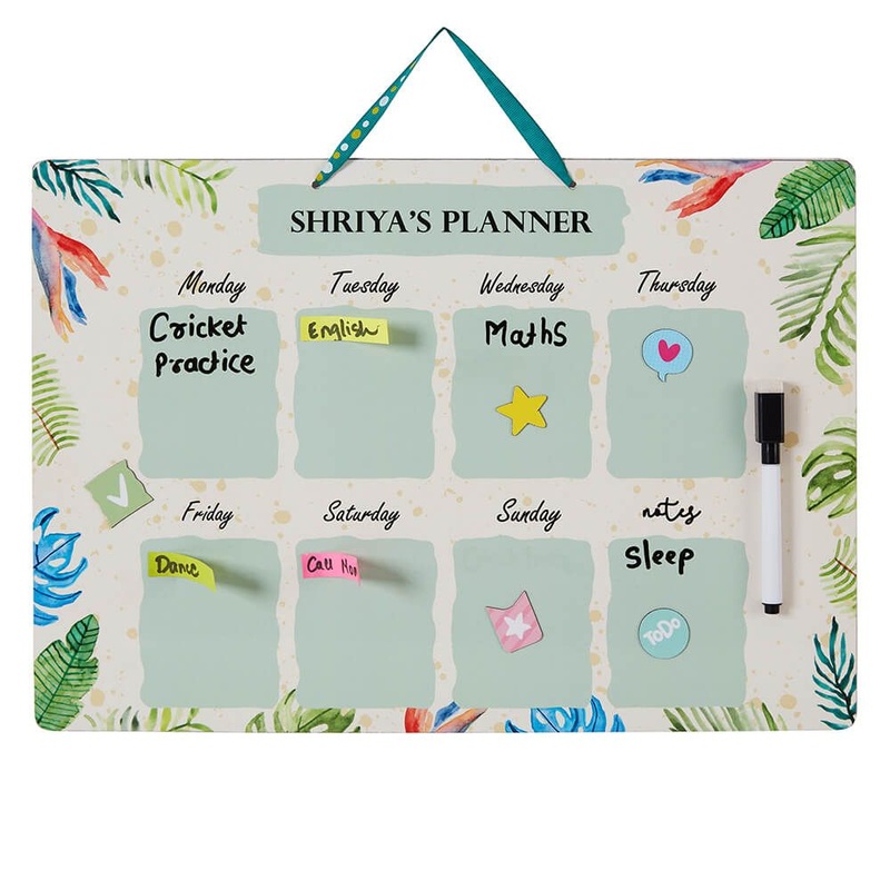 Magnetic Planner – Happy Leaves