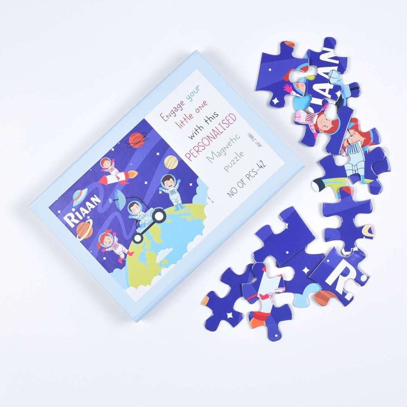 Magnetic Puzzles – Happy Astronauts