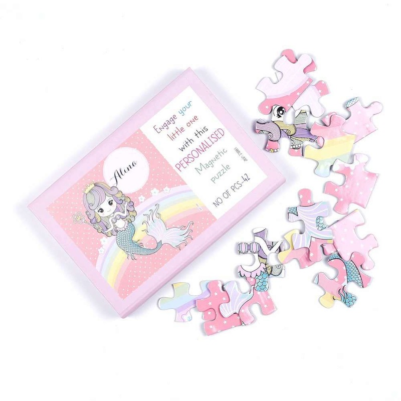Magnetic Puzzles – Rainbow Mermaid