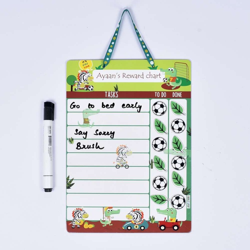 Magnetic Reward Chart – Animal Football Theme