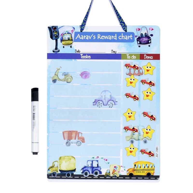 Magnetic Reward Chart – Transport Theme