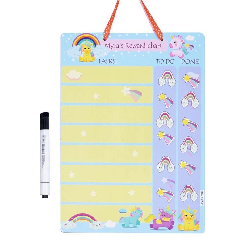 Magnetic Reward Chart – Unicorn Theme