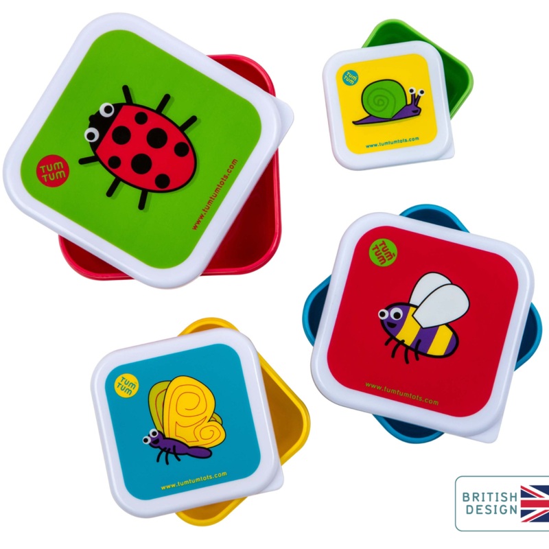 TUM TUM Nesting Snackpots X 4 – Bugs