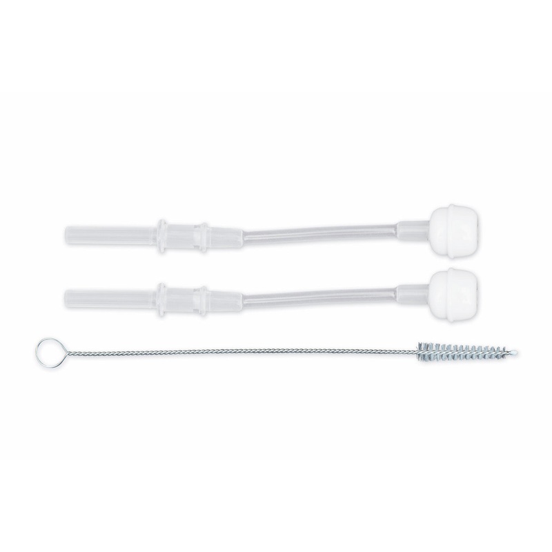 TUM TUM Straws & Brush Set