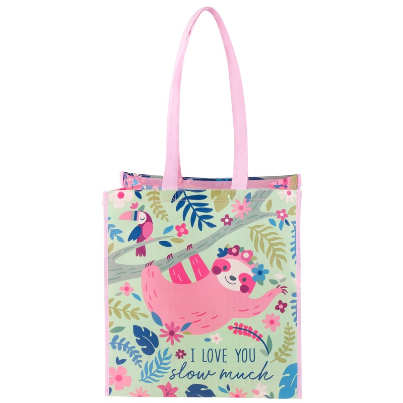 Large Recycled Gift Bags – Sloth