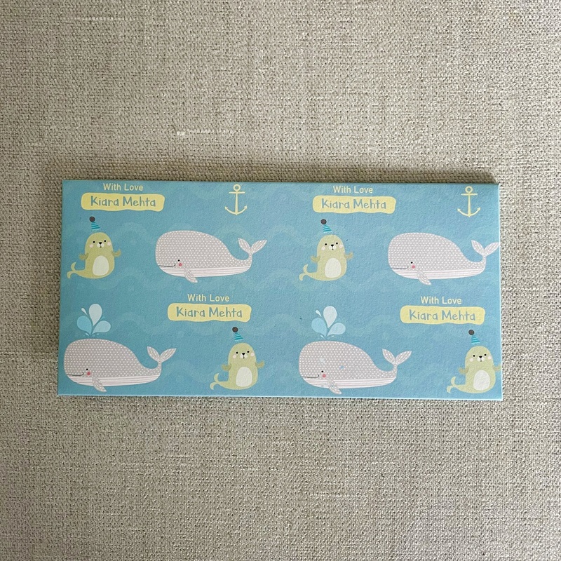 Personalised Cash Envelopes – Nordic, Set Of 24
