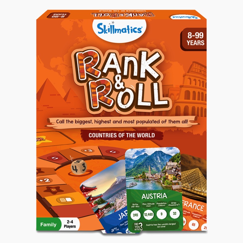 Rank and Roll – Countries Of The World