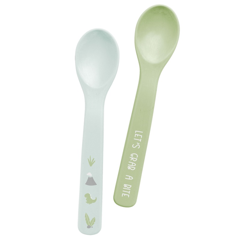 Silicone Baby Spoons Dino