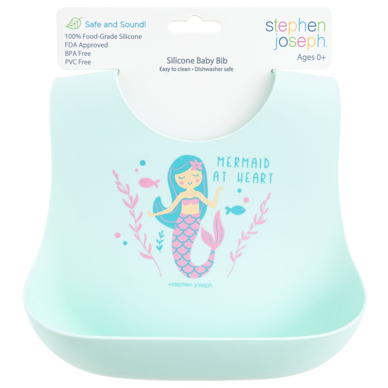 Silicone Bib  Mermaid