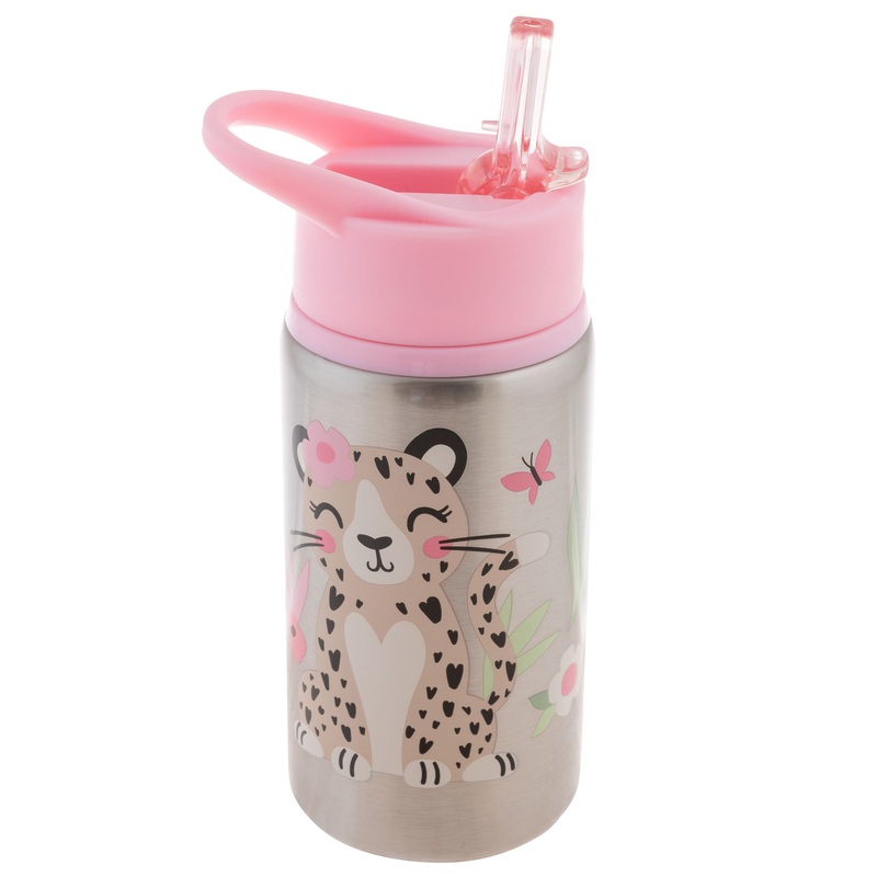 Stainless Steel Water Bottles – Leopard