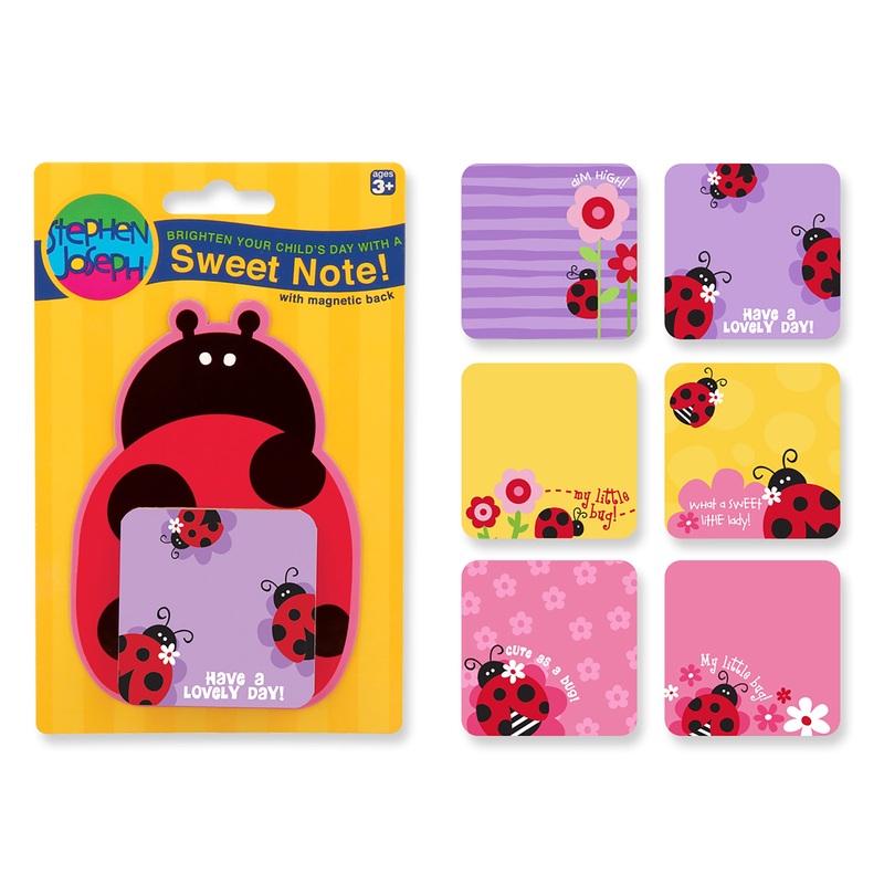 Stephen Joseph Sweet Notes – Ladybug