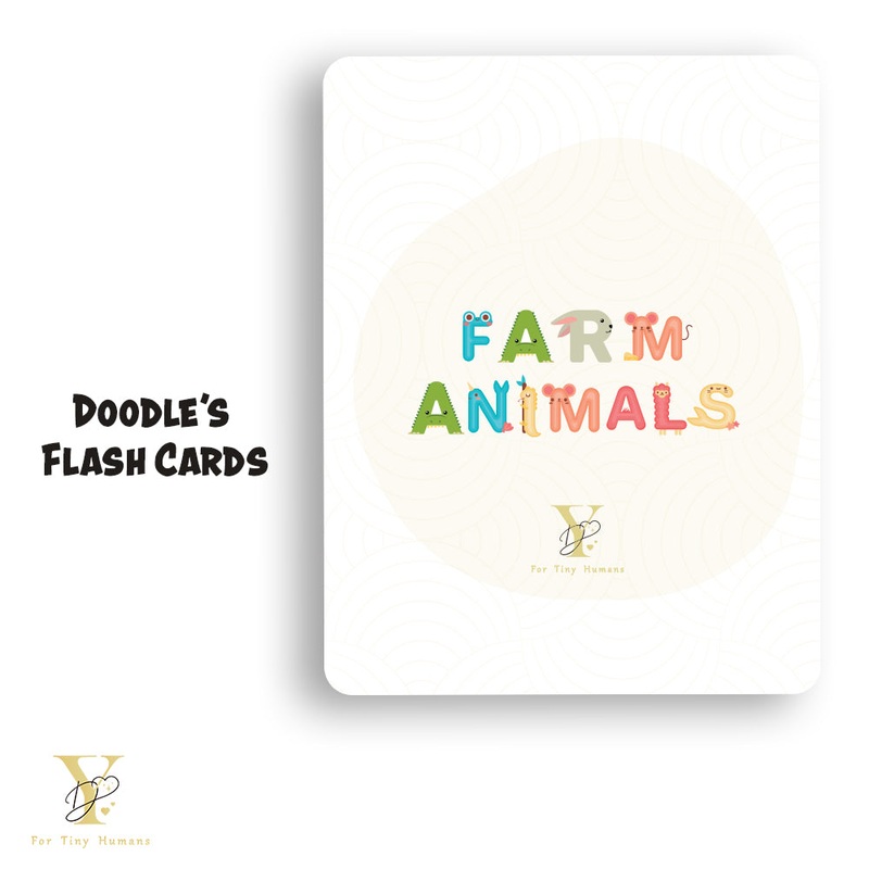 Doodle’s Flash Cards – Farm Animals