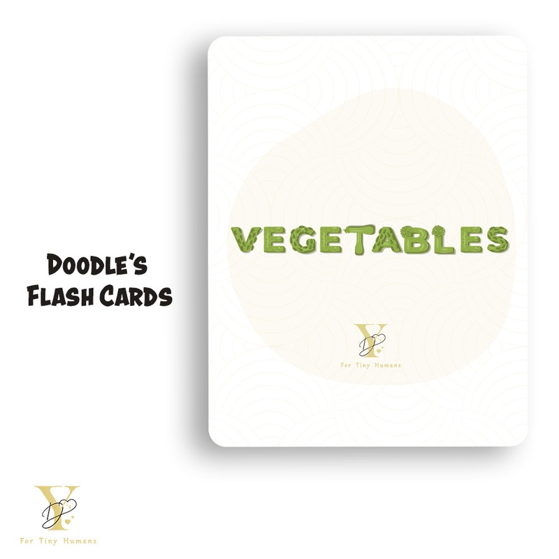 Doodle’s Flash Cards – Vegetables