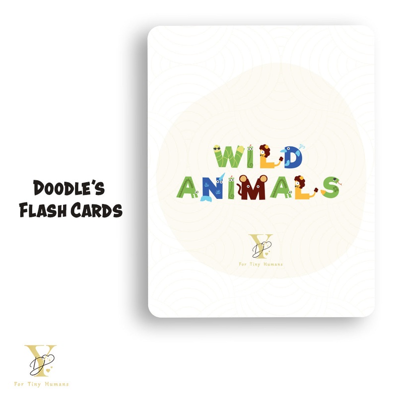 Doodle’s Flash Cards – Wild Animals