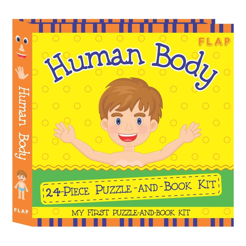Human Body – 24 piece Puzzle And Book Kit