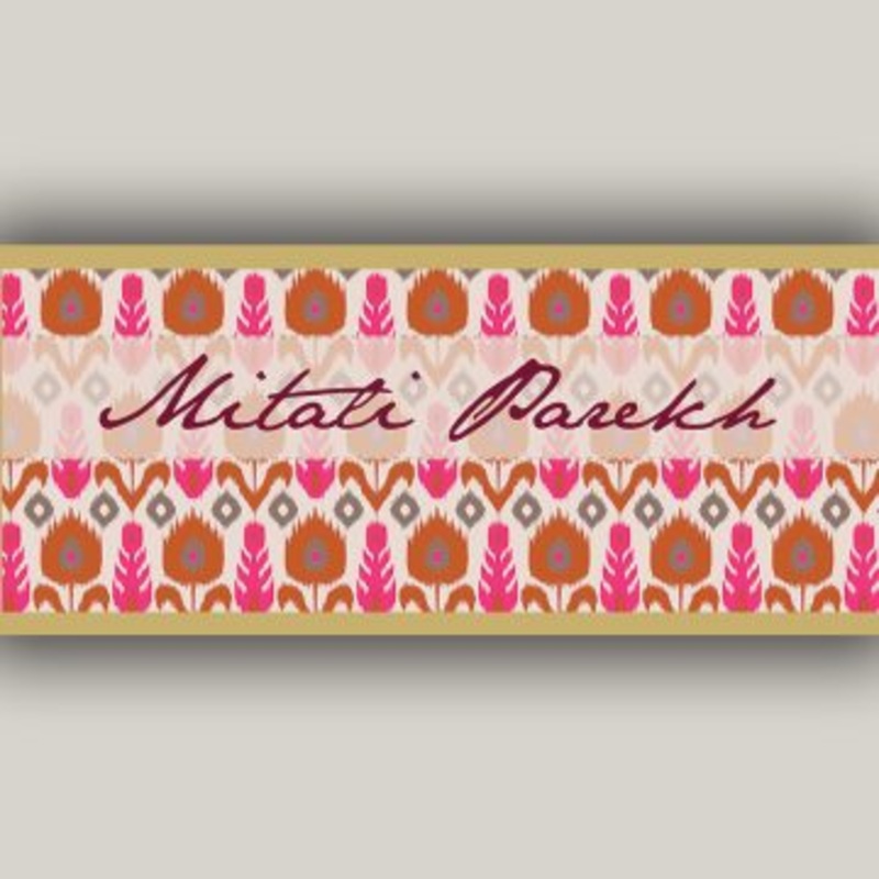 Ikat Desk Organizer