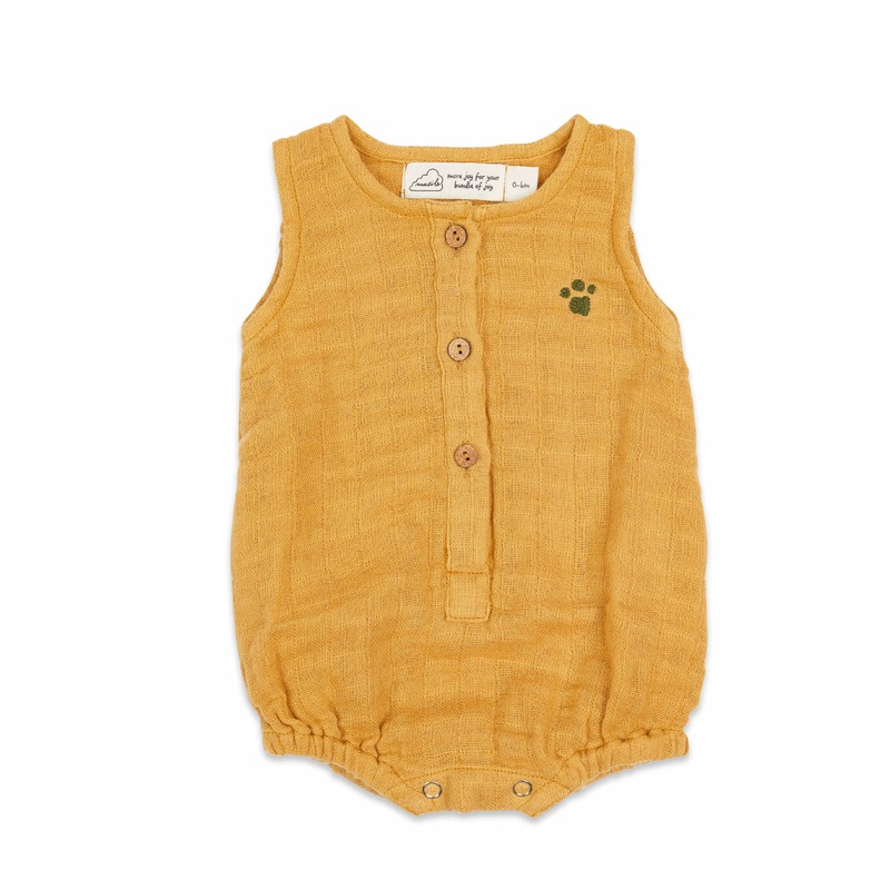 Masilo Baby Romper – Born To Be Wild (Honeycomb)
