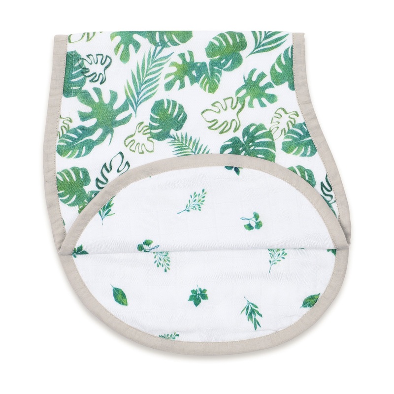 Masilo Bamboo Muslin Burp Cloth & Bib – Tropical Vibes Only