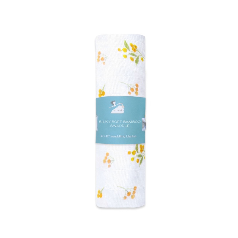 Masilo Bamboo Muslin Swaddle – Our Little Pumpkin