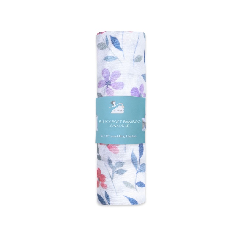 Masilo Bamboo Muslin Swaddle – Wildflower