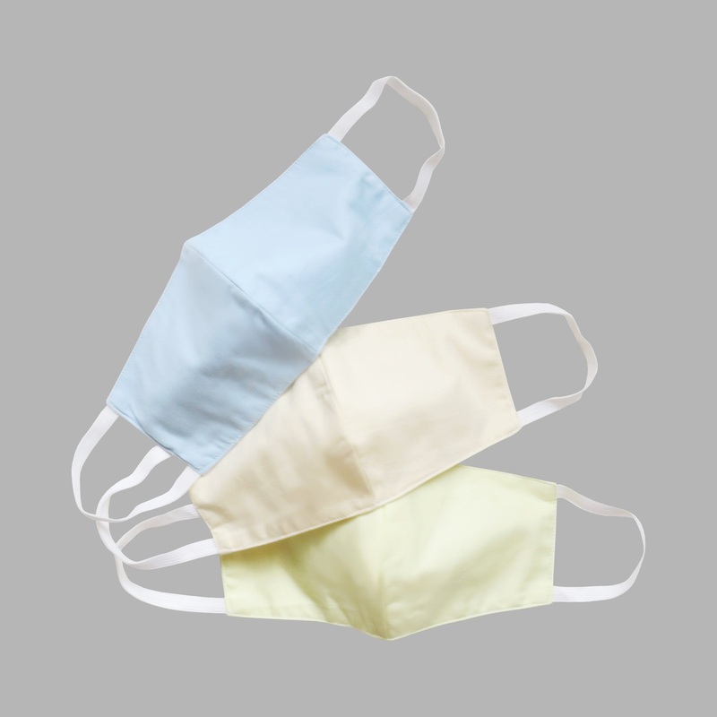 Masilo Face Mask Set of 3  Pastels (Adult Size)