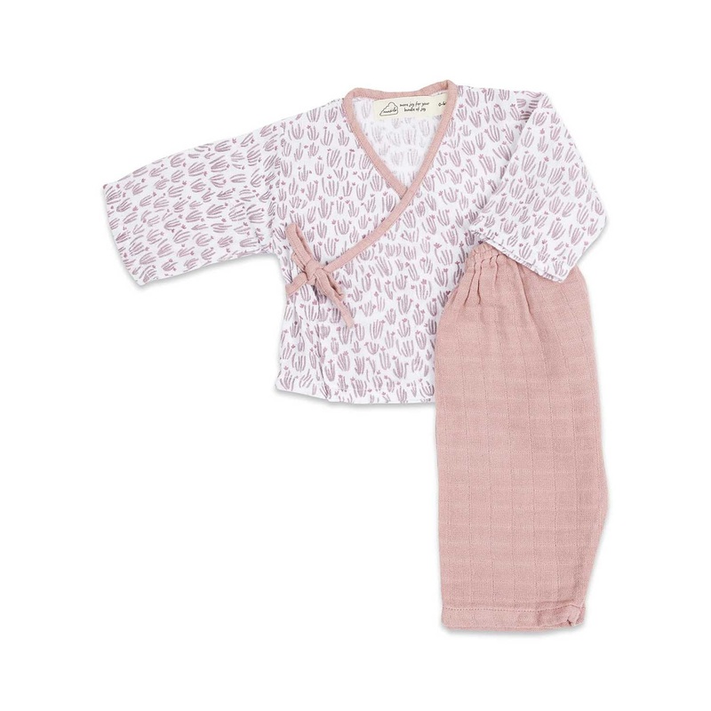 Masilo Kimono Lounge Set – Happy As A Hippo (Meadow)