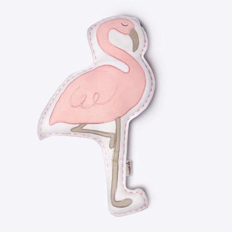 Masilo Organic Shaped Cushion – Hello Flamingo