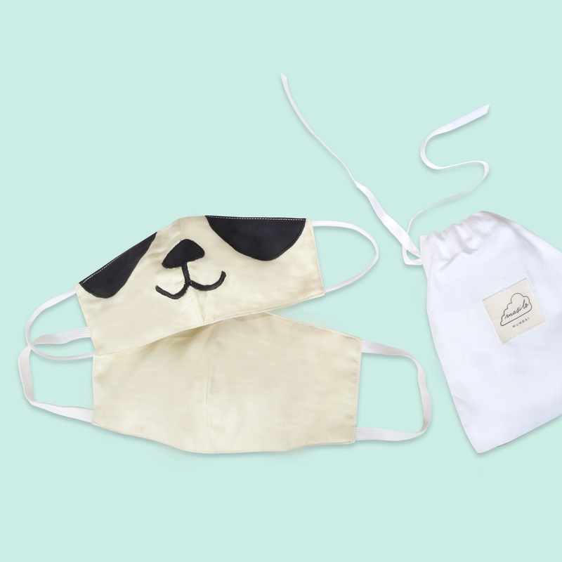 Masilo Twinning Face Mask Set  Panda (Adult/Kid)