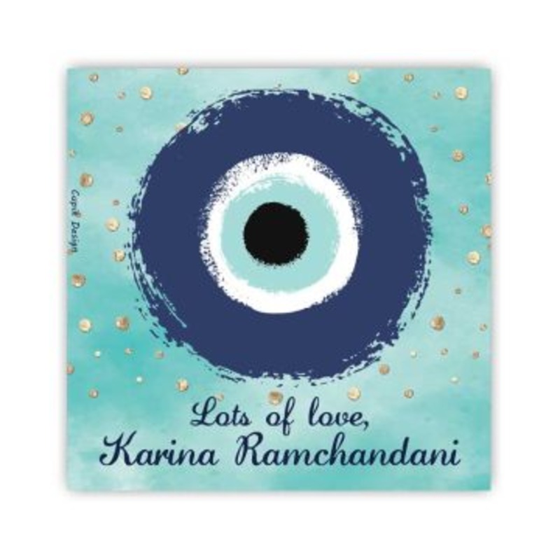 Personalised Evil Eye Gift Tags