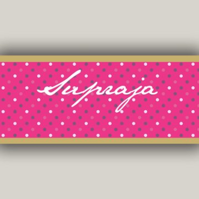 Polka Dots Desk Organizer