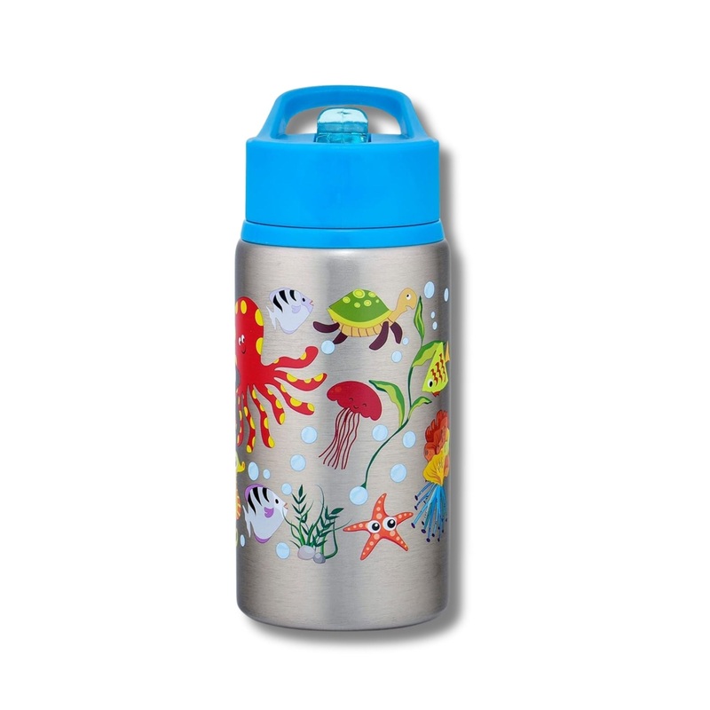 Stainless Steel Bottle Octopus