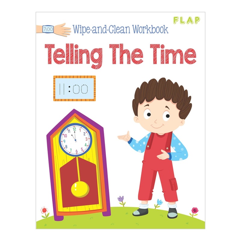 Wipe and Clean Workbook – Telling The Time