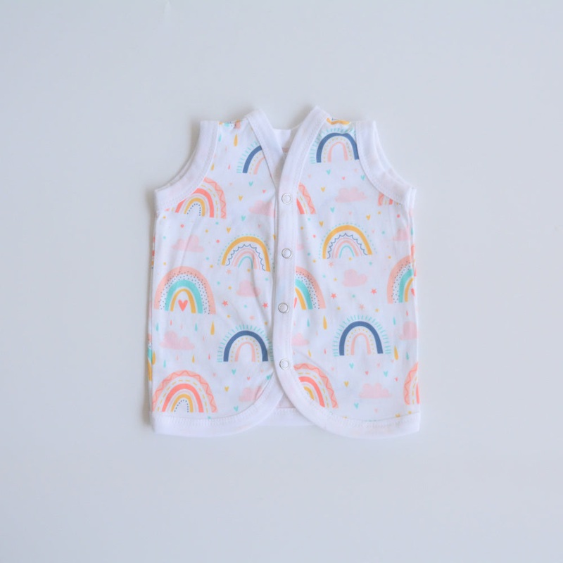 All Colours – Doodle Baby Vests (Set of 5)