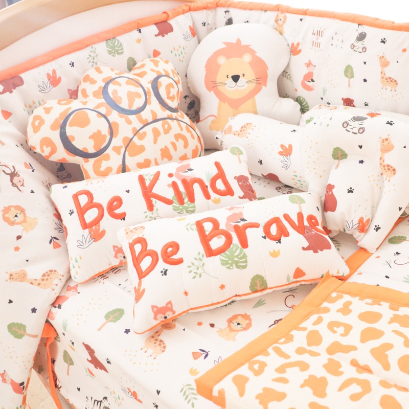 Be Brave, Be Kind – Throw Cushions (Set Of 2)